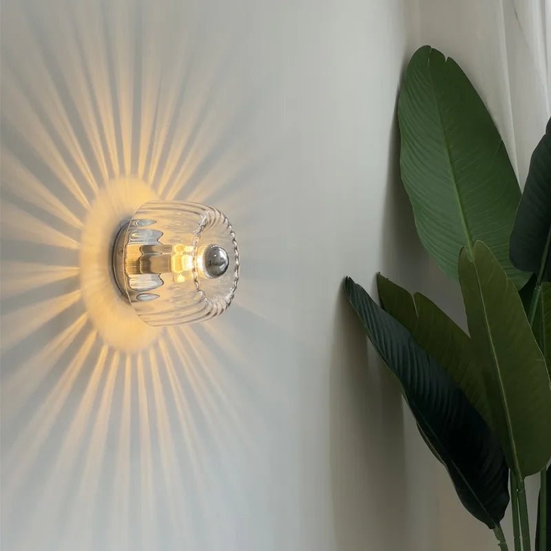 Radiant Bauhaus Glass Wall Lamp - Lattea Global