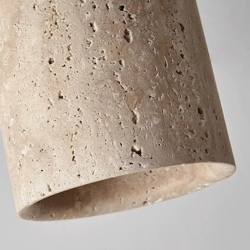 Recessed Travertine LED Chandelier - Lattea Global