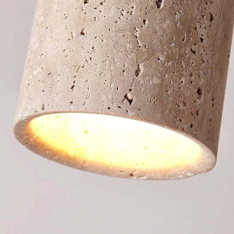 Recessed Travertine LED Chandelier - Lattea Global