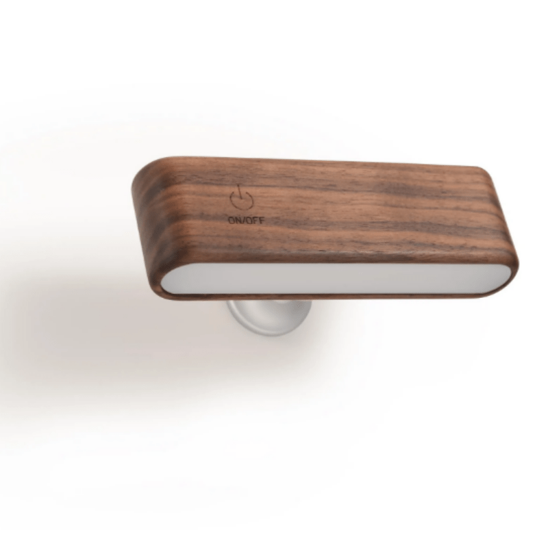 Rechargeable 360° Rotatable Wooden LED Wall Light - Lattea Global
