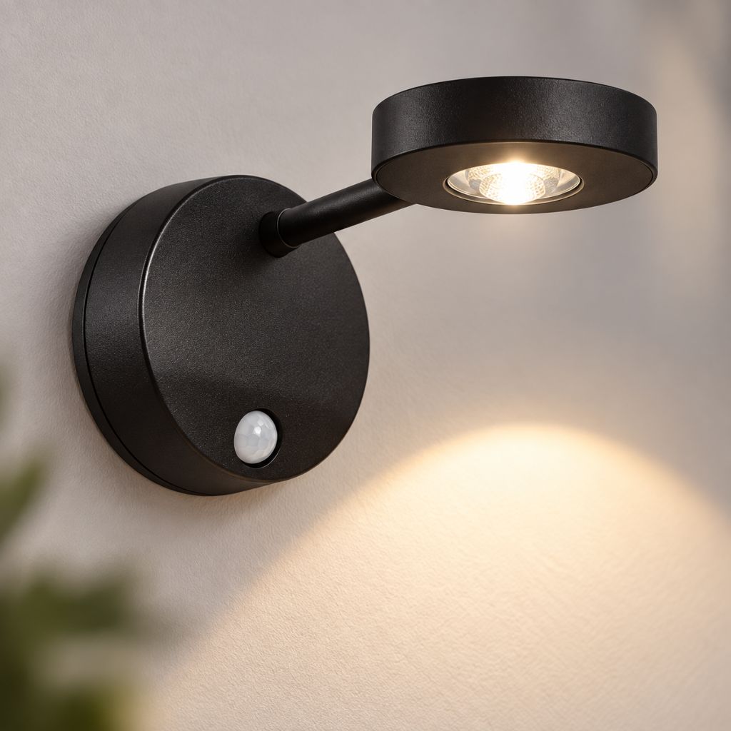 Rechargeable LED Wall Spotlight with Motion Sensor
