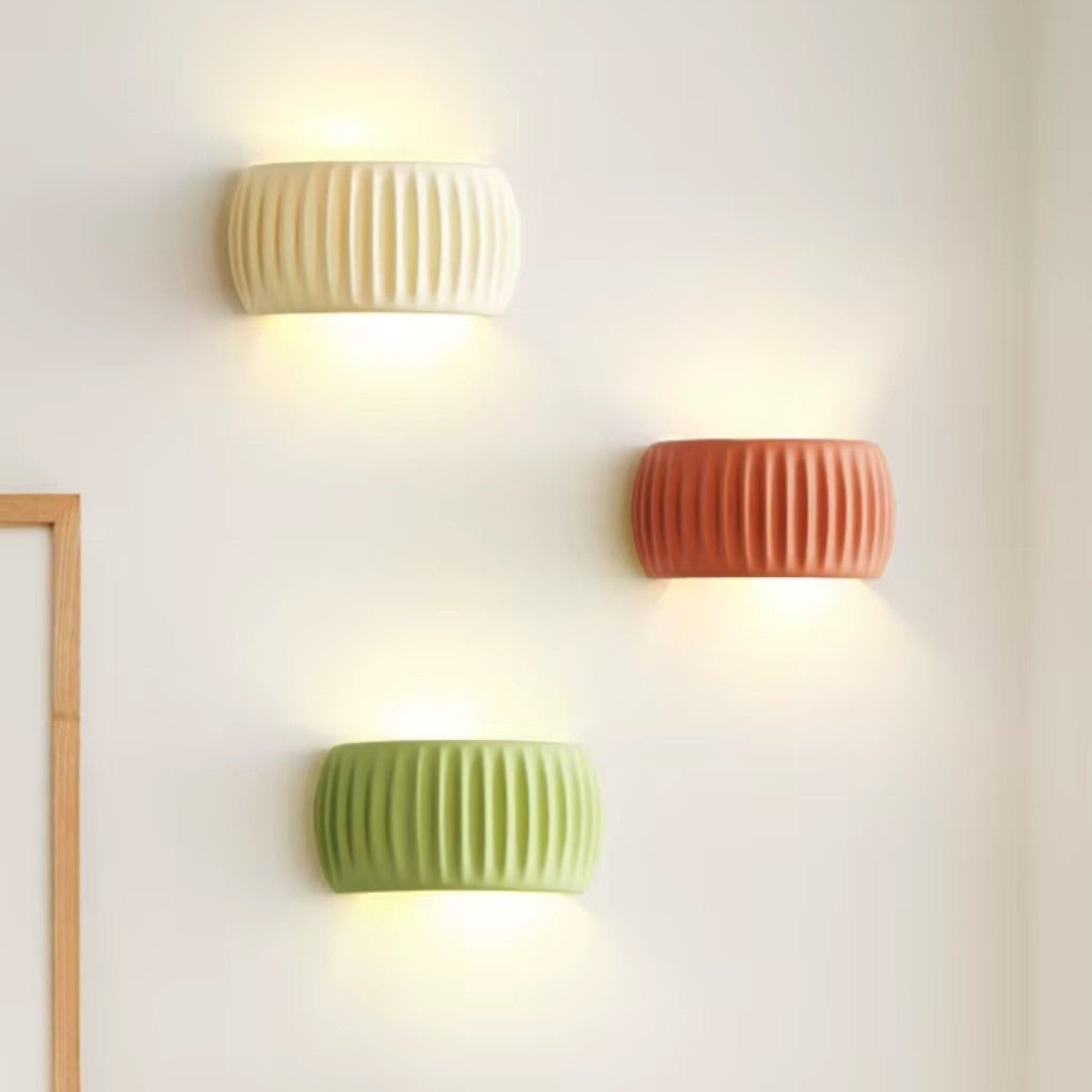 Resin Bedside Wall Light French Art Deco Style - Lattea Global