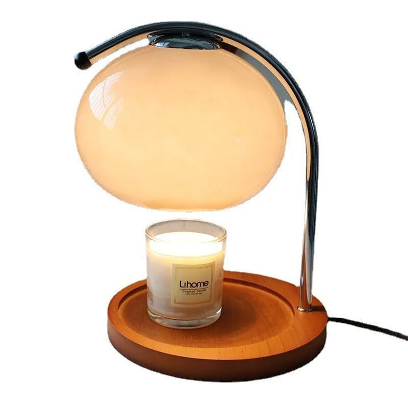 Retro Aromatherapy Candle Warmer and Table Lamp - Lattea Global