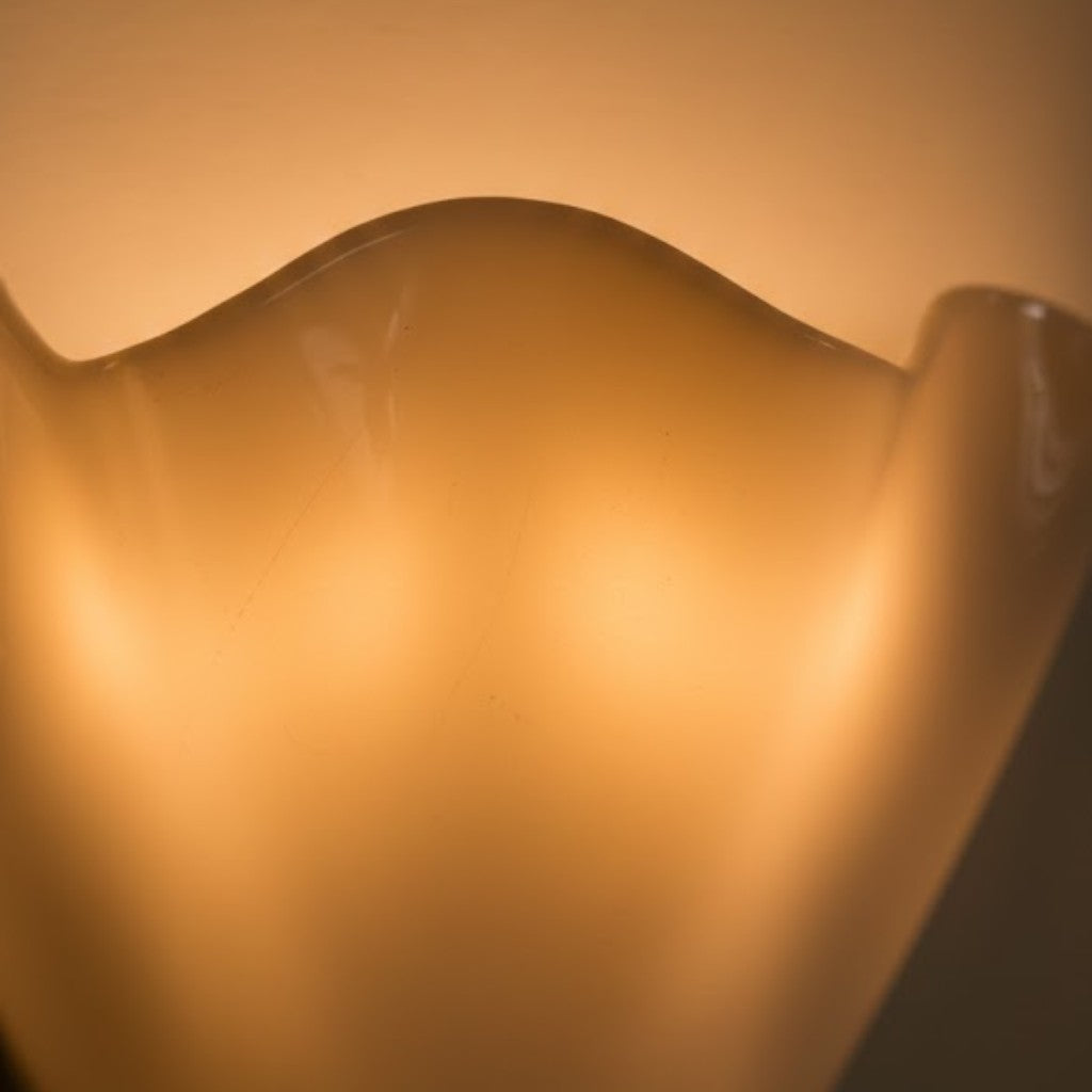 Retro Glass Shell Wall Light Sconce