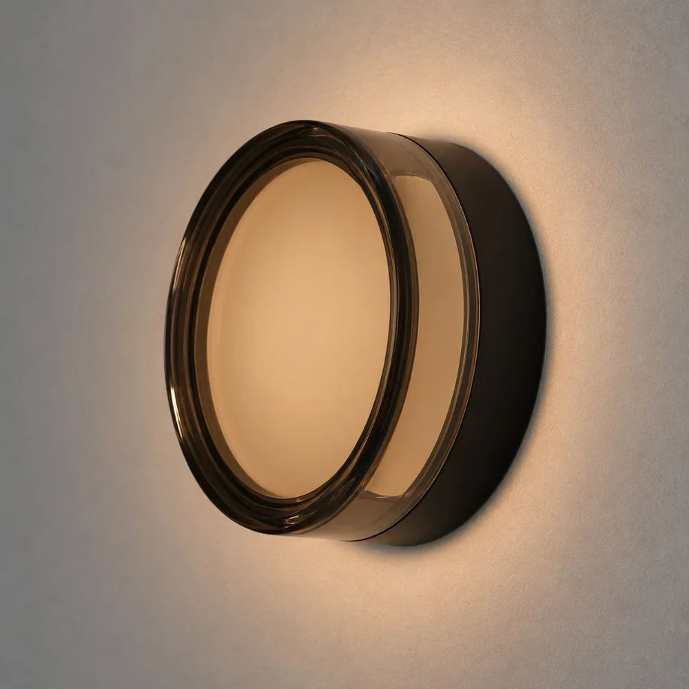 Round led wall sconce ip65 cct switch indoor outdoor lamp – view 13