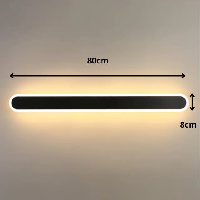 Rounded Edge Aluminium Outdoor Wall Light - Lattea Global
