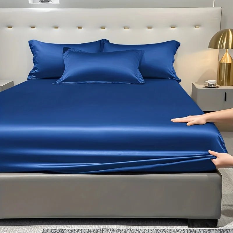 Satin Fitted Sheet - Lattea Global