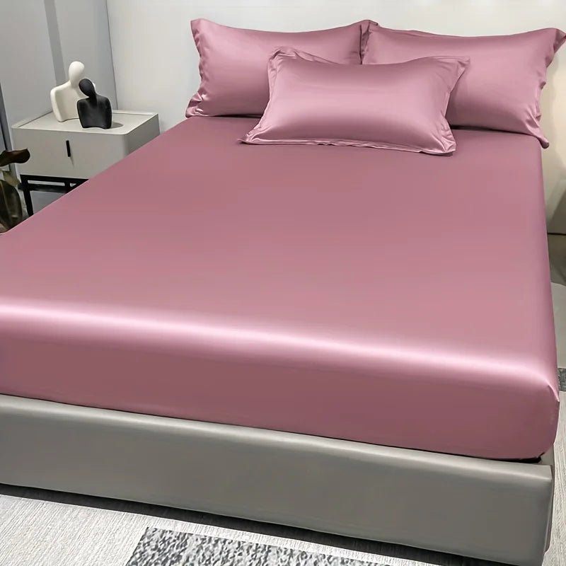 Satin Fitted Sheet - Lattea Global