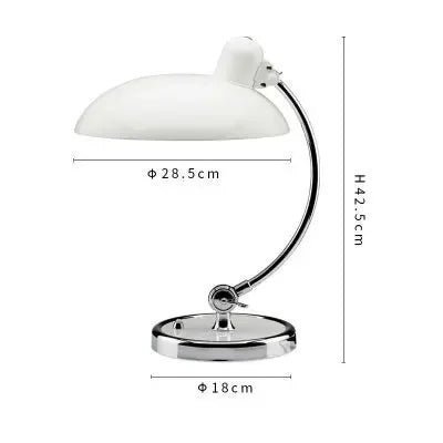Scandinavian Metal Desk Lamp for Workspace - Lattea Global
