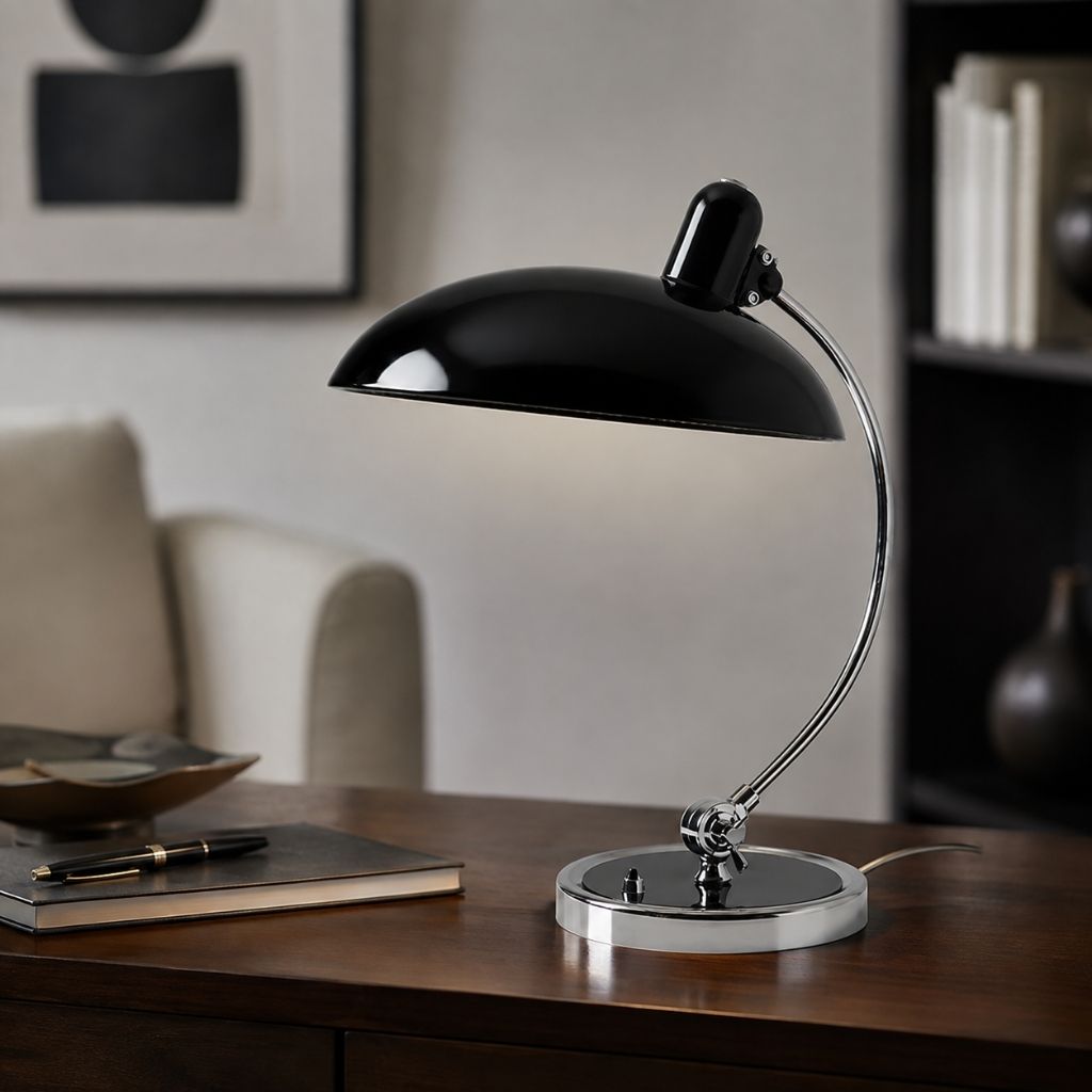 Scandinavian Metal Desk Lamp