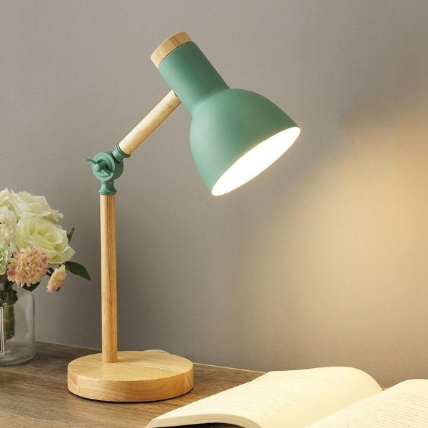 Scandinavian Wooden LED Desk Lamp - Lattea Global