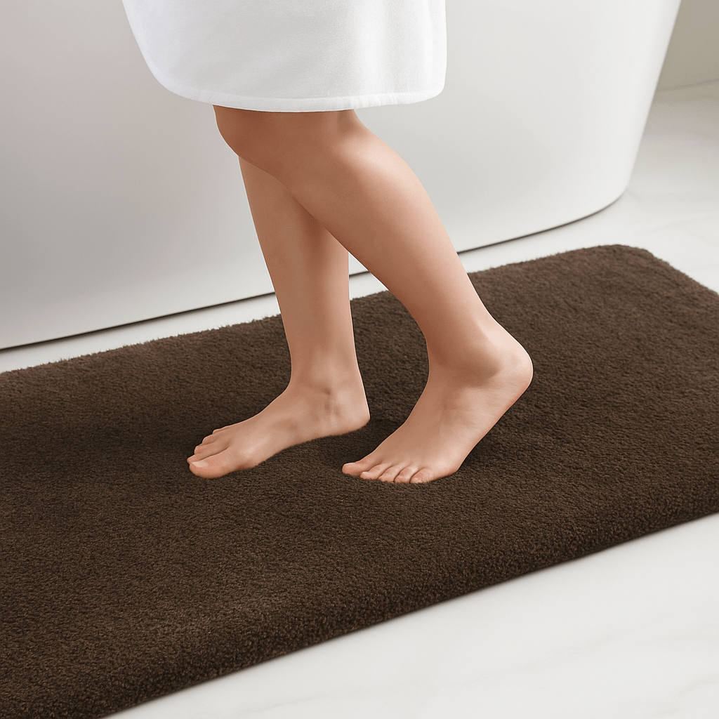 Shaggy Rug - Non-Slip Bath Mat Dry Quickly