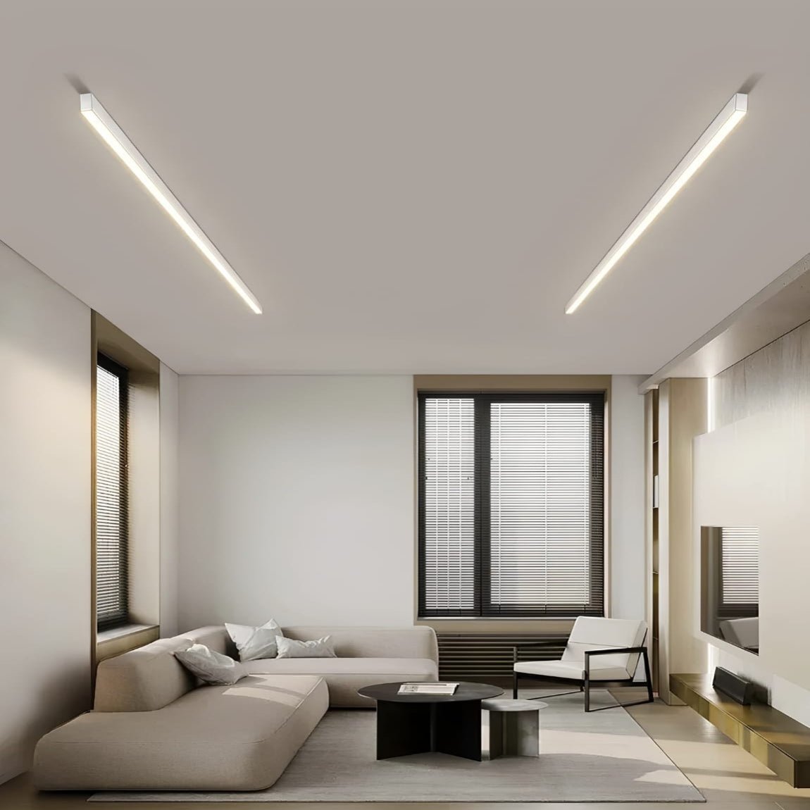 Slim Recessed LED Ceiling Light - Lattea Global