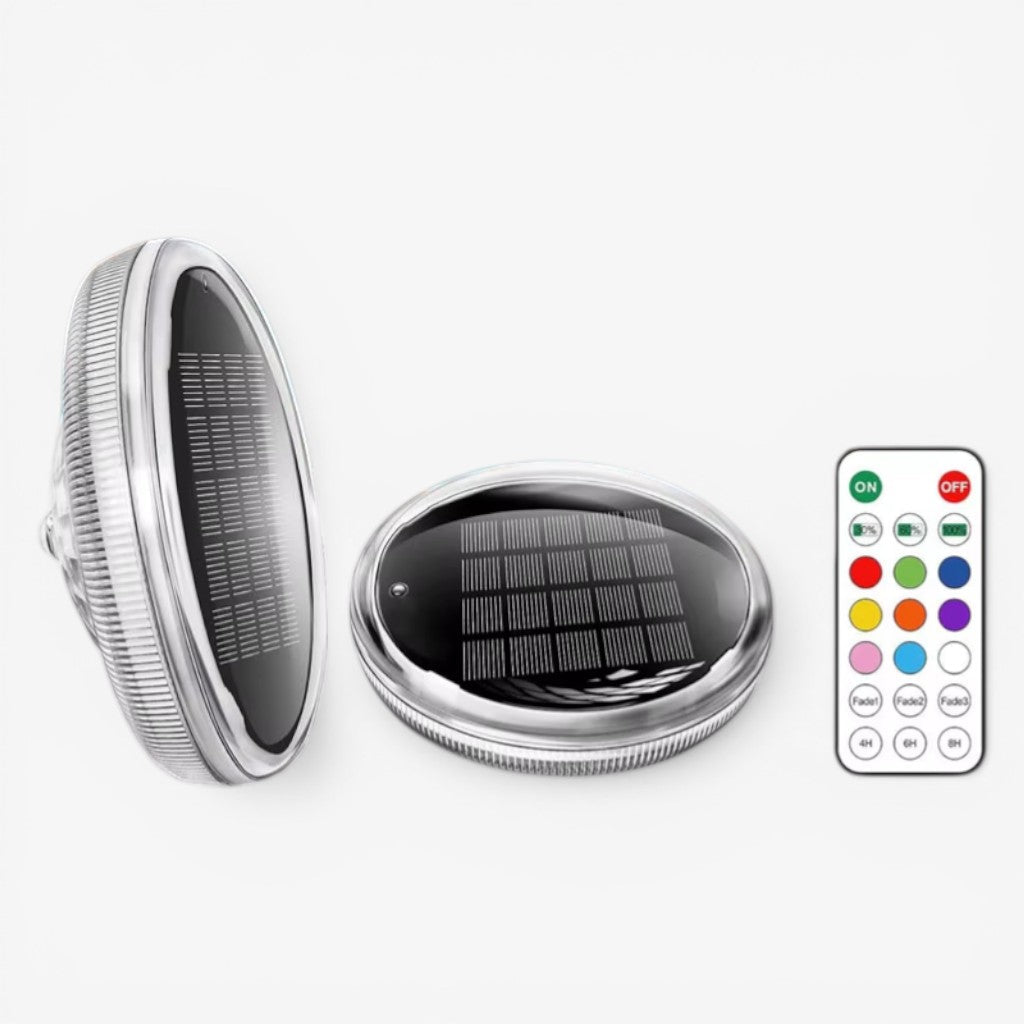 Solar Colorful LED Floating Pool Lights With Remote Control - Lattea Global