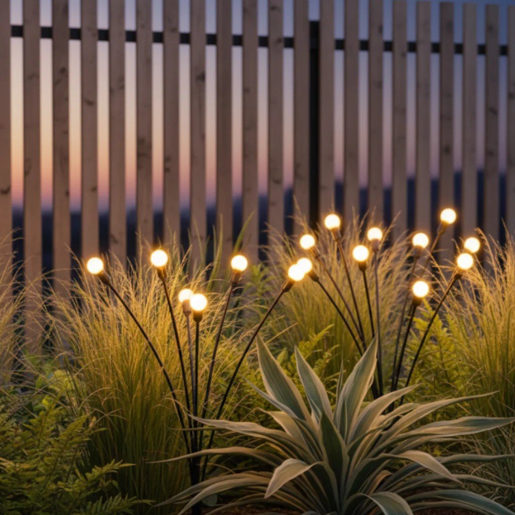Solar Firefly Garden Light IP65 Waterproof Stake Lamp Outdoor Light - Lattea Global