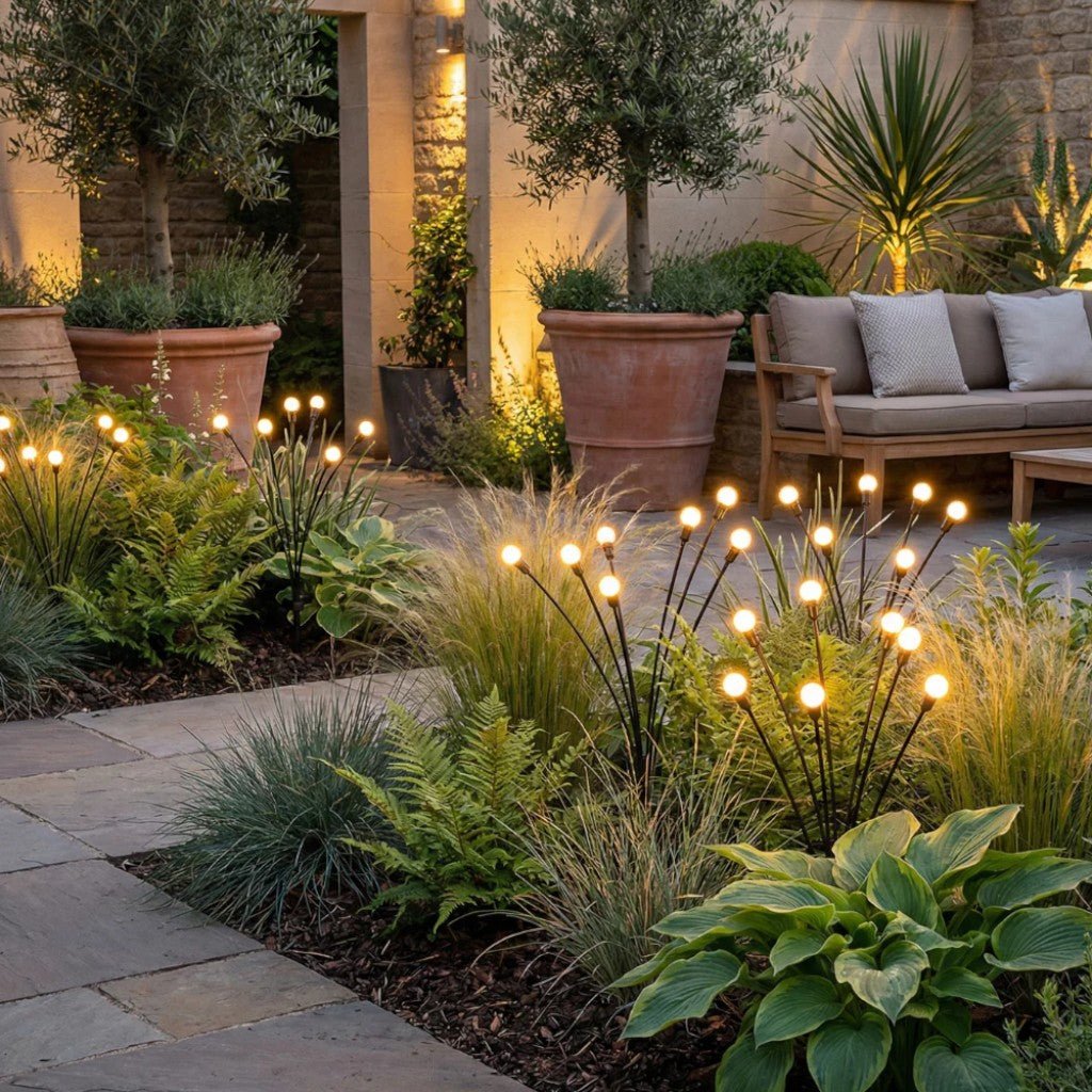 Solar Firefly Garden Light IP65 Waterproof Stake Lamp Outdoor Light - Lattea Global