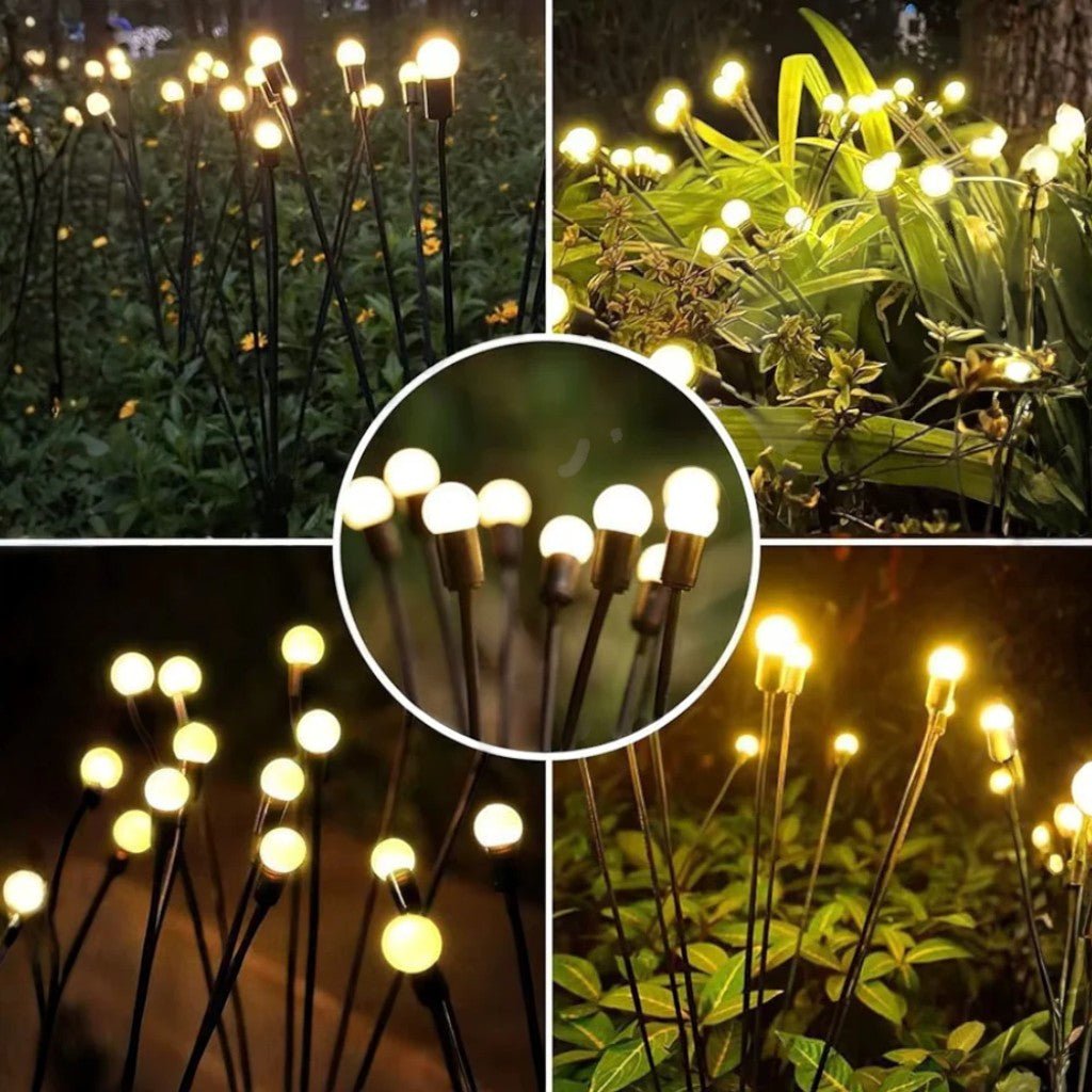 Solar Firefly Garden Light IP65 Waterproof Stake Lamp Outdoor Light - Lattea Global