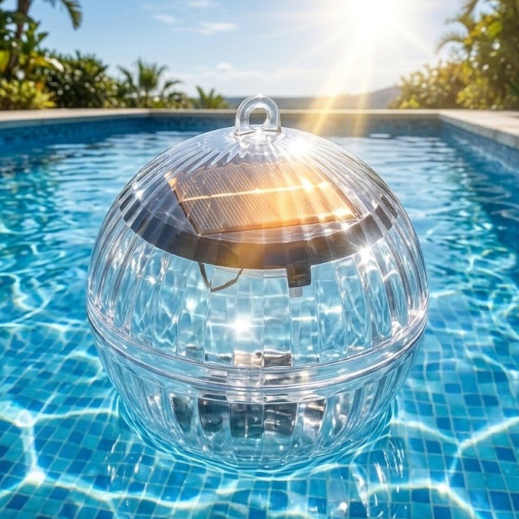Solar Floating Pool Lights RGB Colour Changing - Waterproof LED Ball - Lattea Global