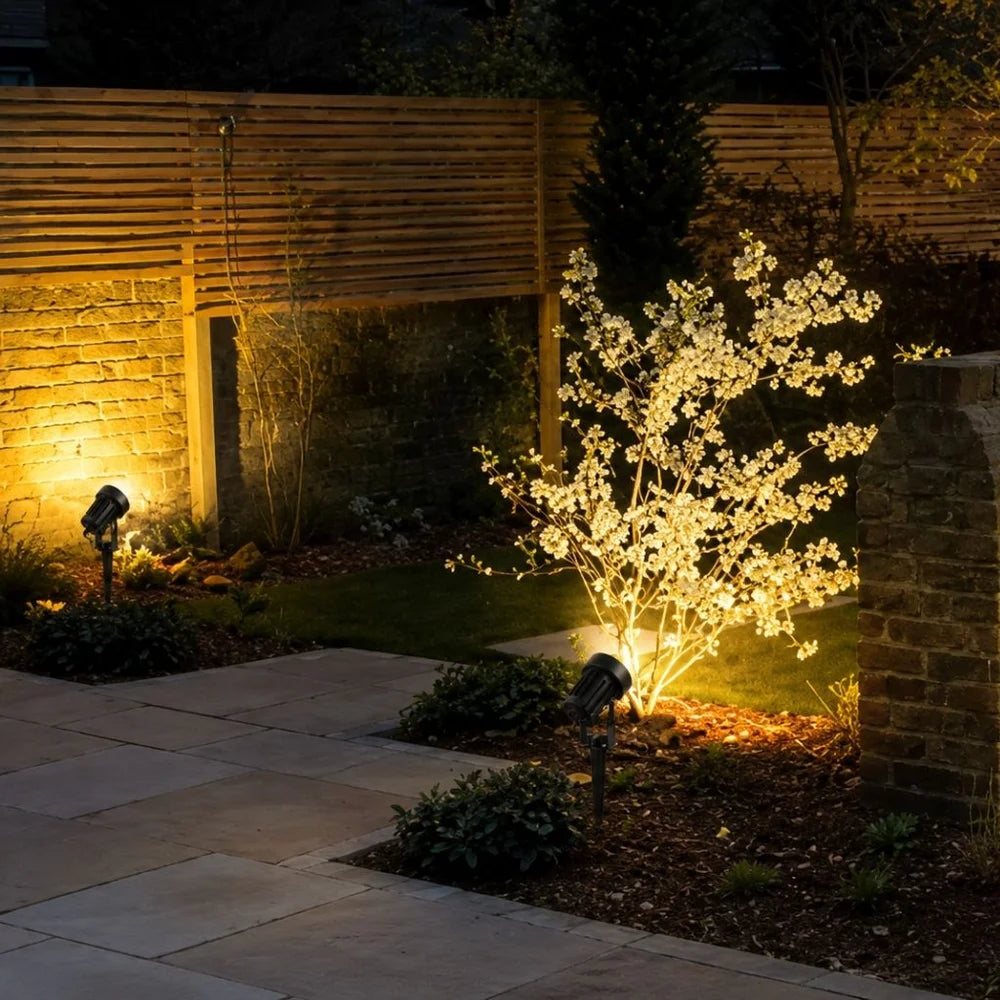 Solar garden spotlights - 4-pack ip65 waterproof led light – view 4