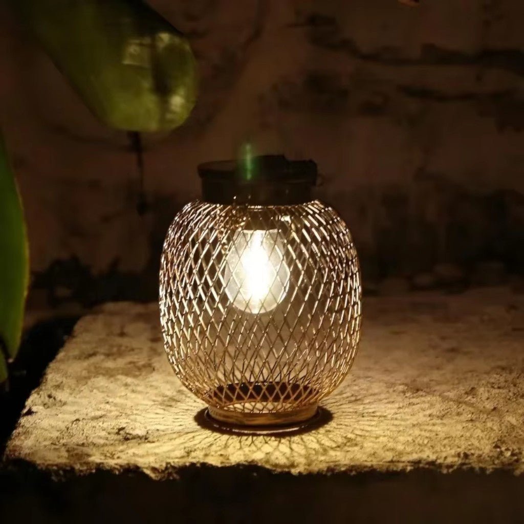 Solar Hanging Lantern Outdoor IP65 Waterproof Auto Sensor - Lattea Global