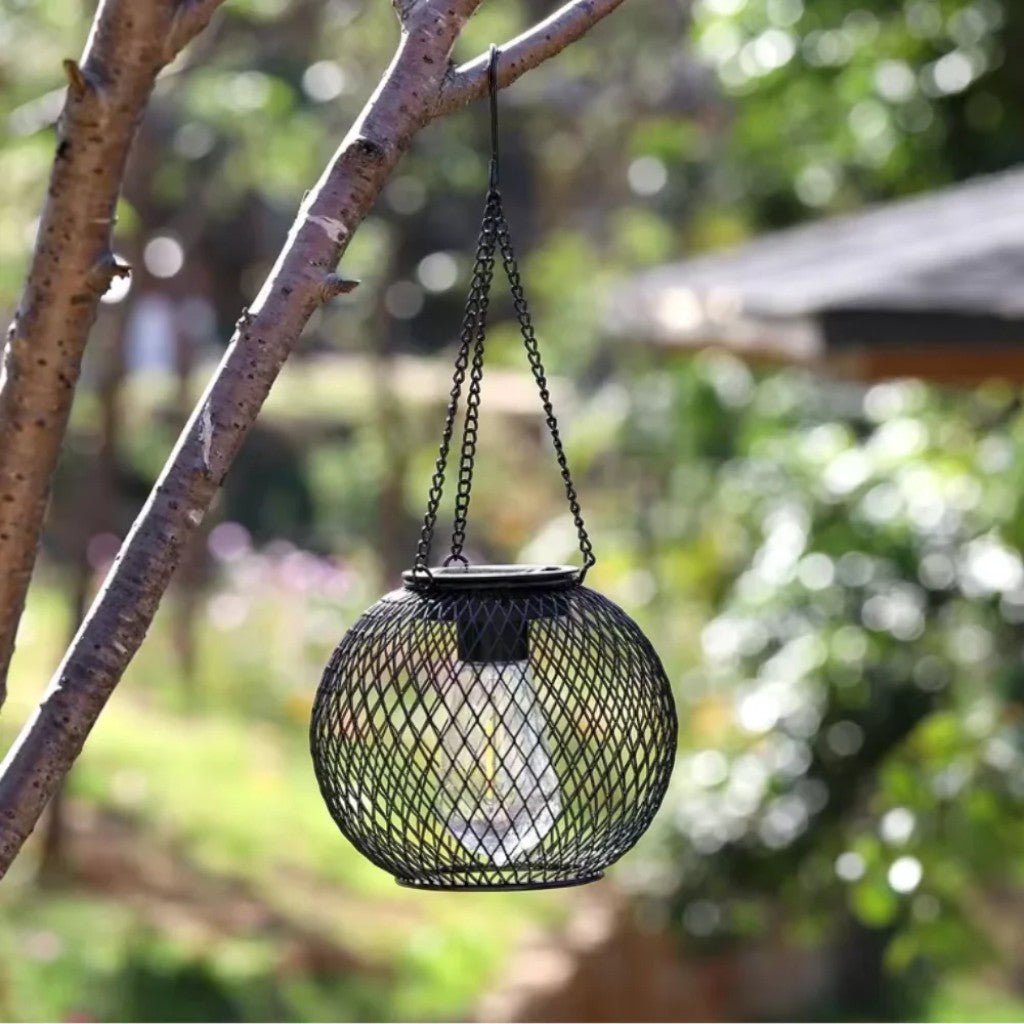Solar Hanging Lantern Outdoor IP65 Waterproof Auto Sensor - Lattea Global