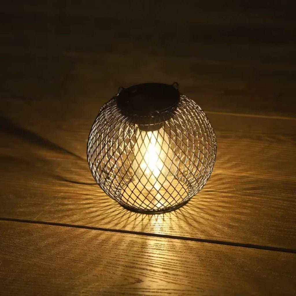 Solar Hanging Lantern Outdoor IP65 Waterproof Auto Sensor - Lattea Global