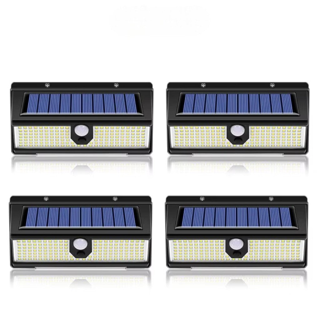 Solar Outdoor Wall Light LED PIR Motion Sensor IP65