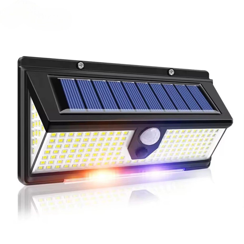Solar Outdoor Wall Light LED PIR Motion Sensor IP65 - Lattea Global