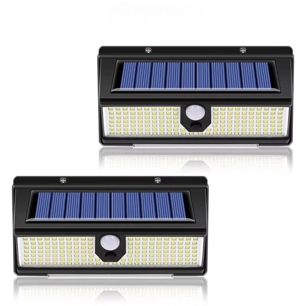 Solar Outdoor Wall Light LED PIR Motion Sensor IP65 - Lattea Global