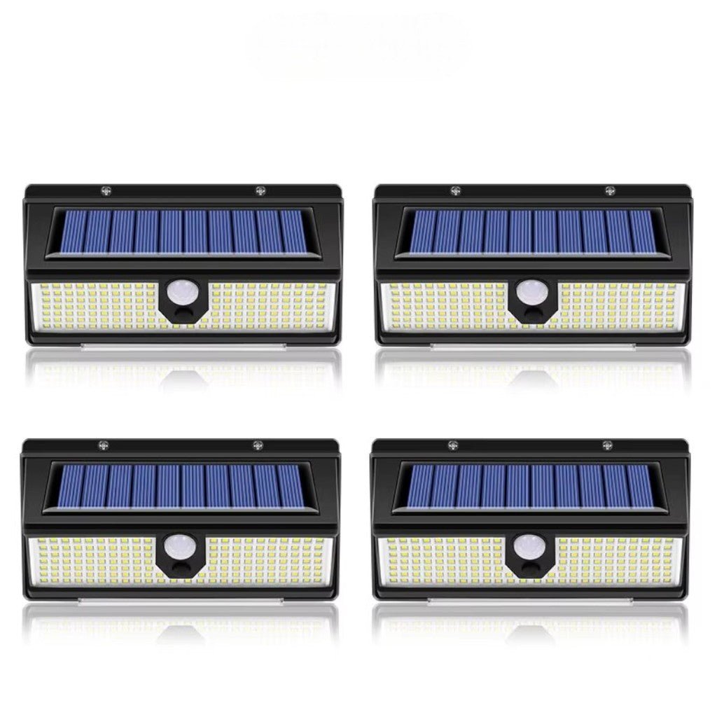 Solar Outdoor Wall Light LED PIR Motion Sensor IP65 - Lattea Global