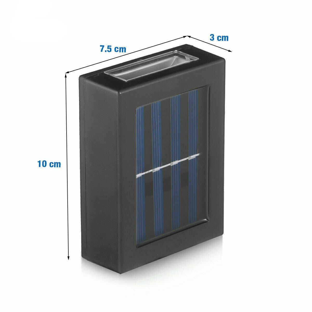 Solar - Powered LED Fence Lights for Outdoor Spaces - Lattea Global