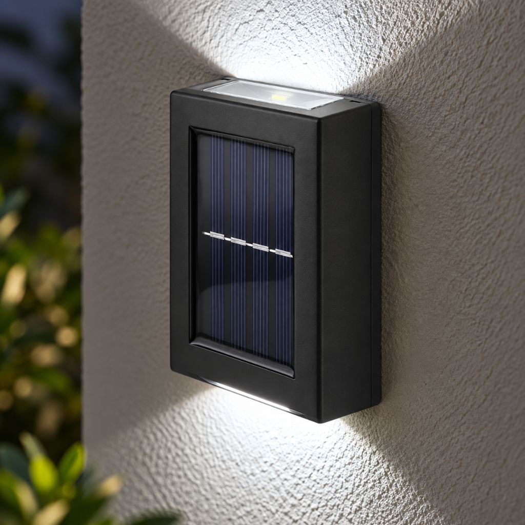 Solar Up and Down LED Outdoor Wall Lights IP65