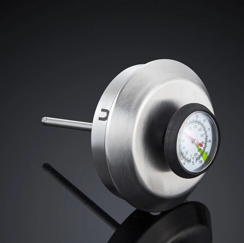Stainless Steel Gooseneck Kettle with Thermometer - Lattea Global