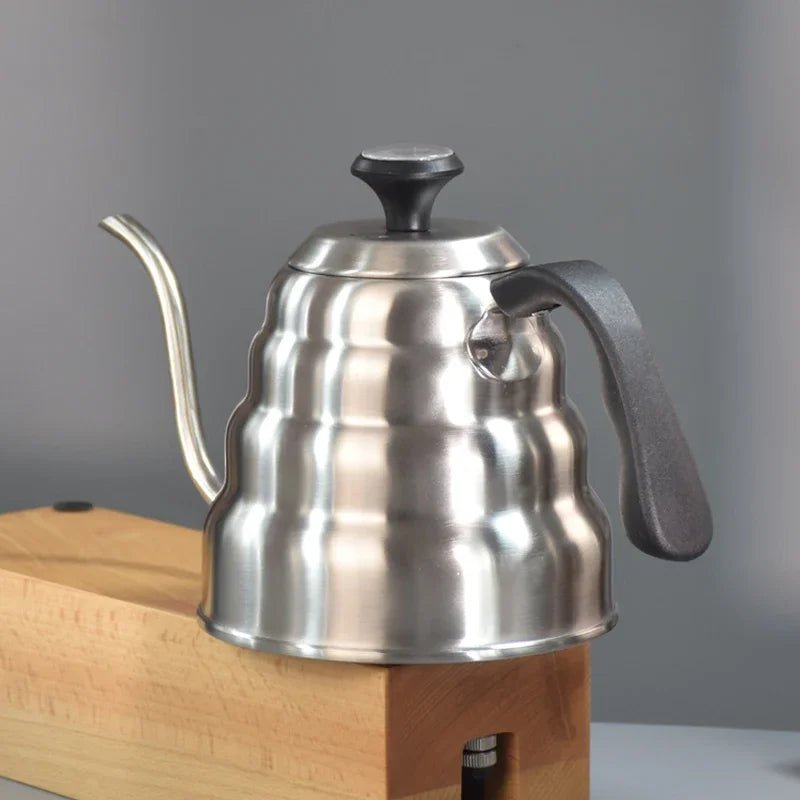 Stainless Steel Gooseneck Kettle with Thermometer - Lattea Global