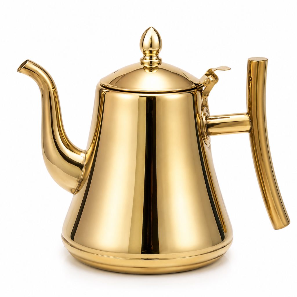 Stainless Steel Kettle with Built-in Filter