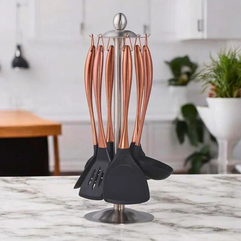 Stainless Steel Utensil Set with Non - Stick Surface Lattea - Lattea Global