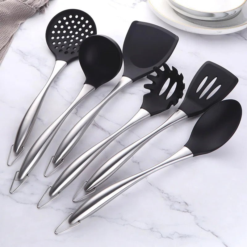 Stainless Steel Utensil Set with Non - Stick Surface Lattea - Lattea Global