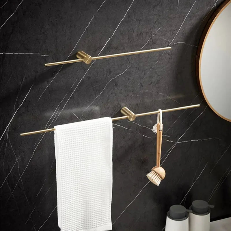 Stainless Steel Wall - Mounted Towel Bar - Lattea Global