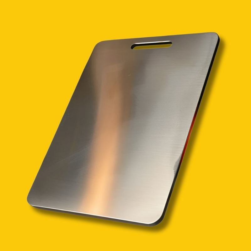 Steel Chopping Board - The Safest Non - Toxic Cutting Board - Lattea Global