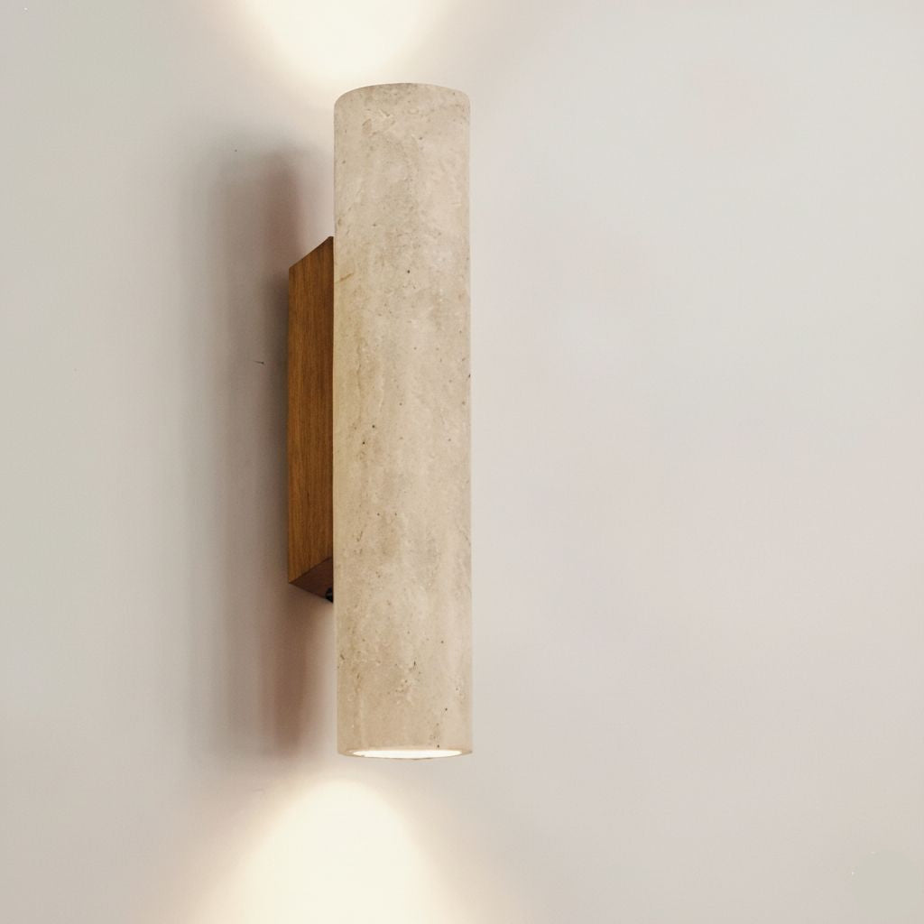 StoneShine - Wabi Sabi Travertine Wall Lamp
