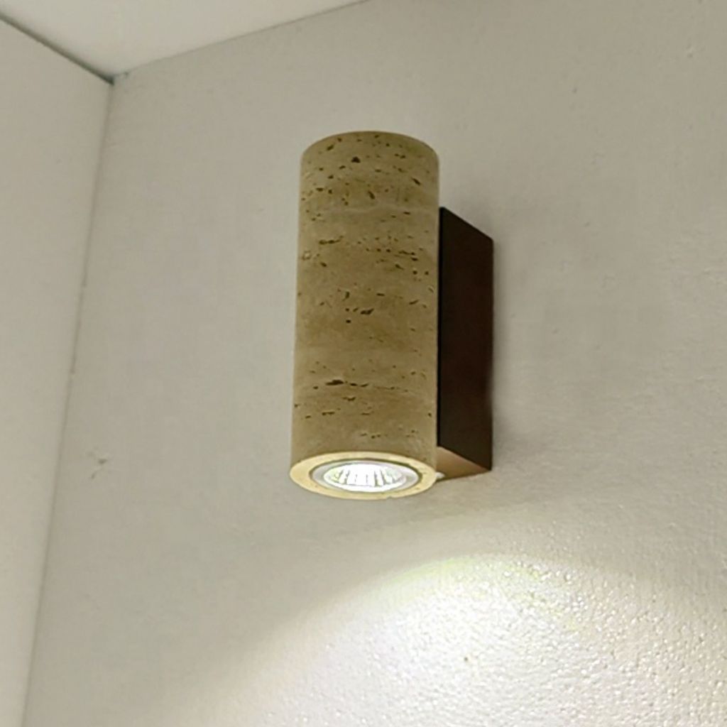 StoneShine - Wabi Sabi Travertine Wall Lamp