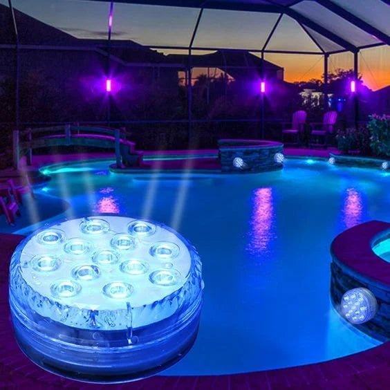 Submersible Pool LED Light with Remote Control - Lattea - Lattea Global