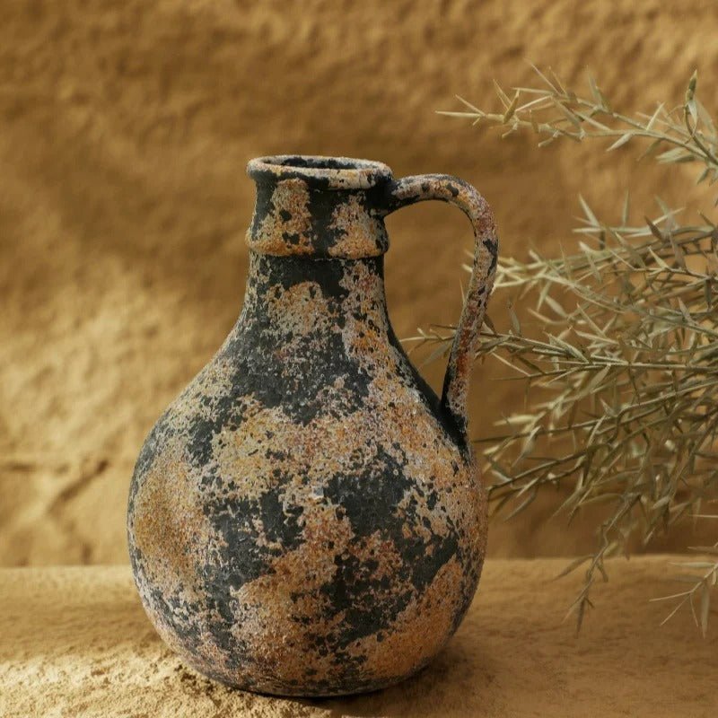 The Rustica Vase Handcrafted Ceramic - Lattea Global