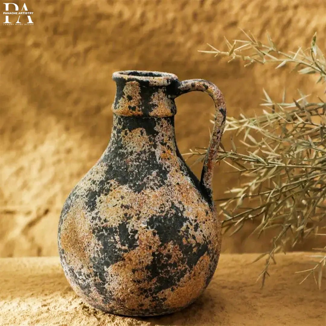 The Rustica Vase Handcrafted Ceramic - Lattea Global