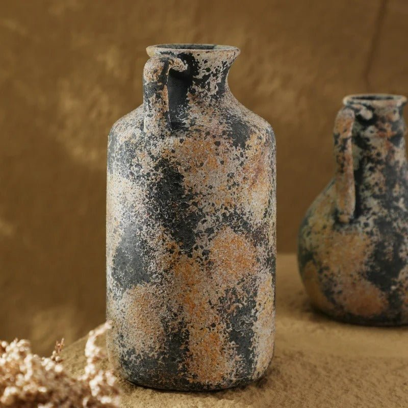 The Rustica Vase Handcrafted Ceramic - Lattea Global