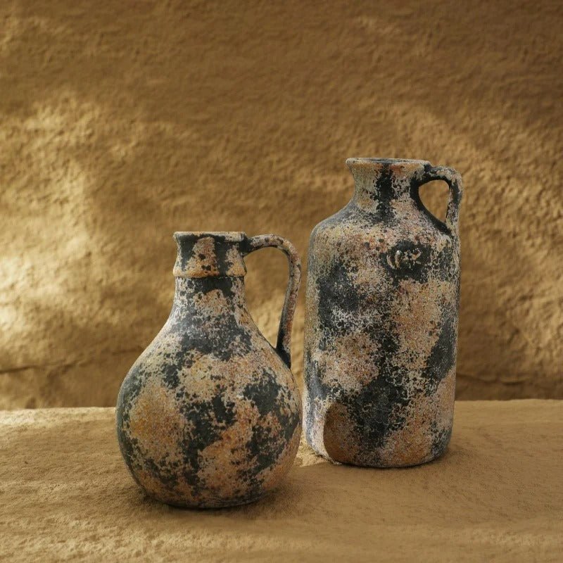 The Rustica Vase Handcrafted Ceramic - Lattea Global