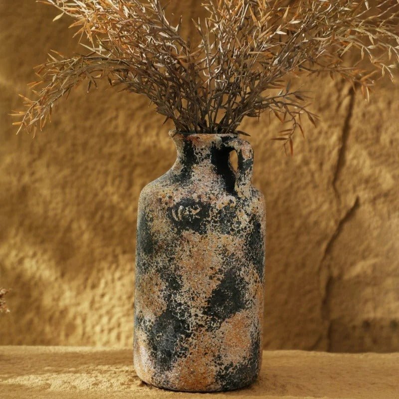 The Rustica Vase Handcrafted Ceramic - Lattea Global