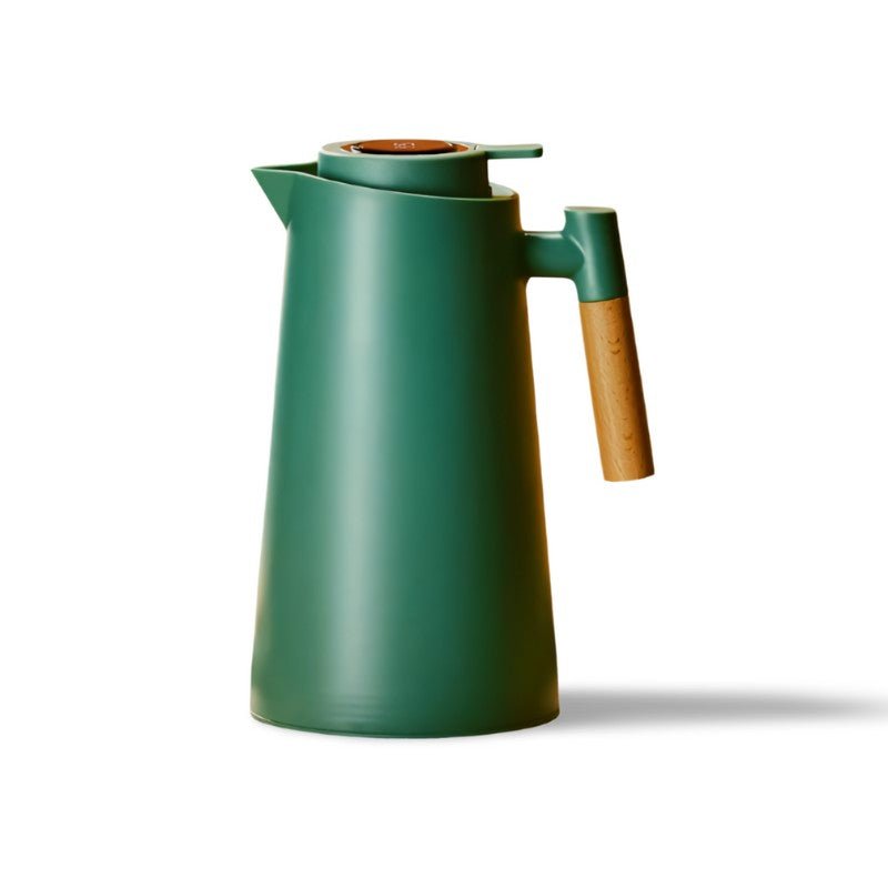 Thermal Jug with Temperature Display and Wooden Handle - Lattea Global