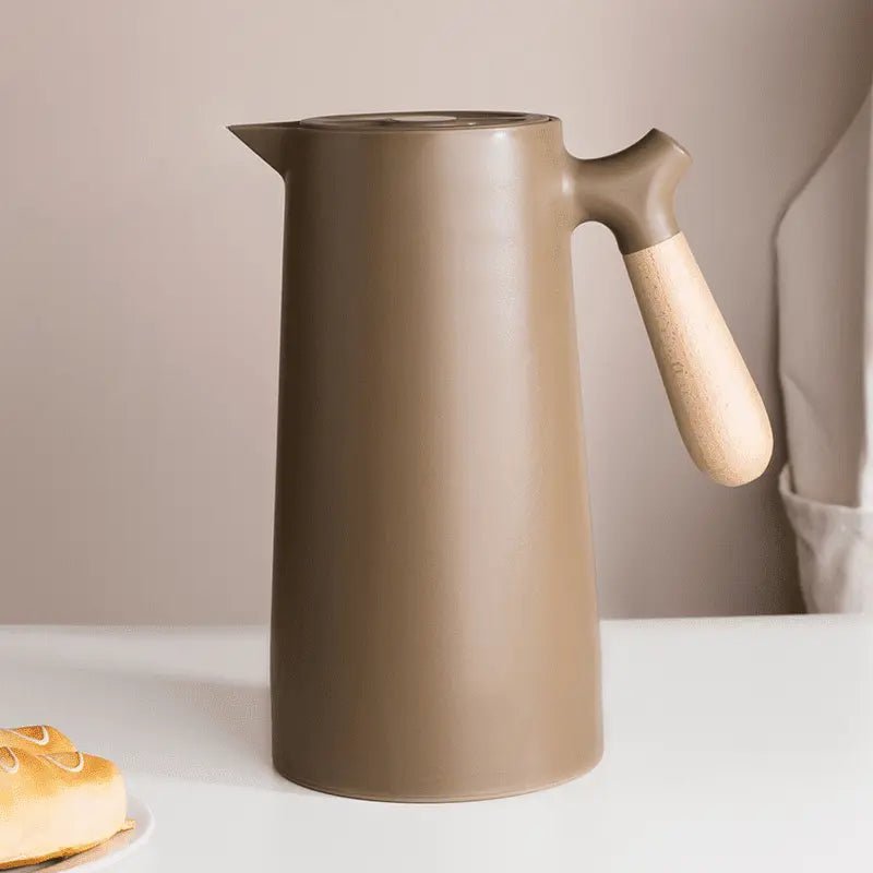 Thermal Jug with Wooden Handle - Nordic Design 1L - Lattea Global