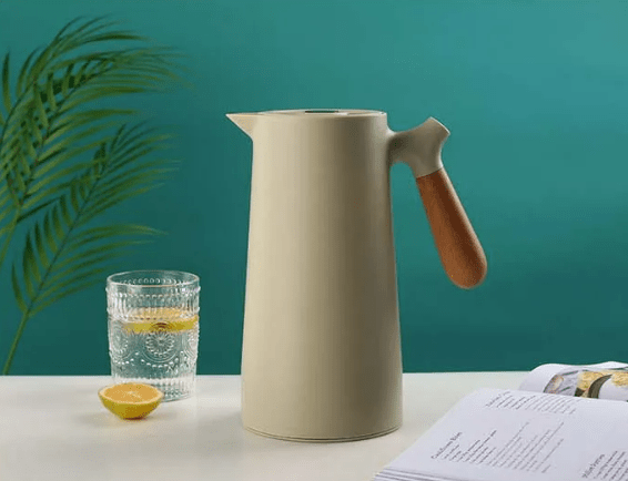 Thermal Jug with Wooden Handle - Nordic Design 1L - Lattea Global